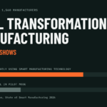 Digital Transformation in Manufacturing