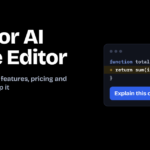 Cursor AI code editor 2026 review featured image with an editor window and an agent prompt